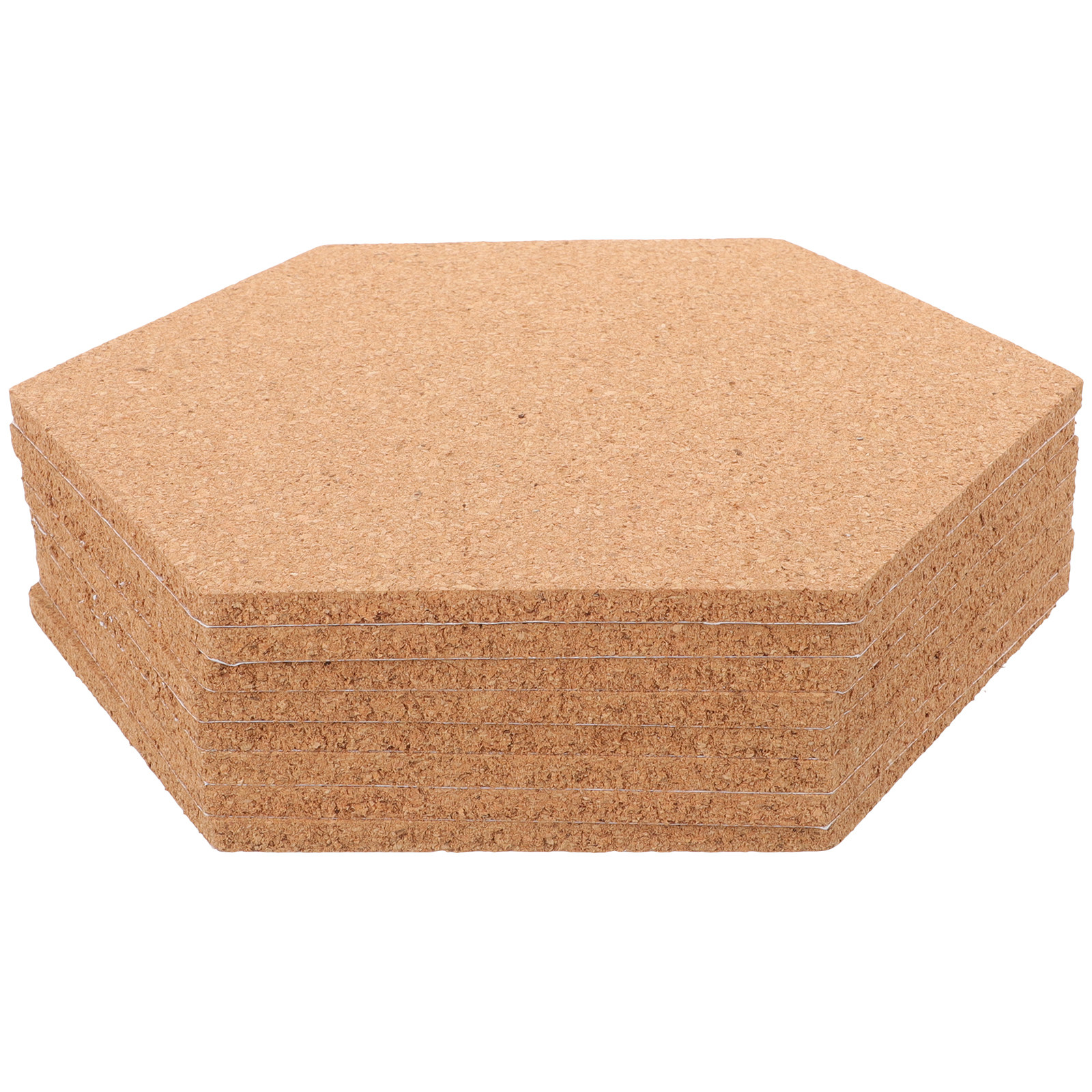 Bulletin Board Cork - 1Set Hexagon Cork Board Set Lightweight