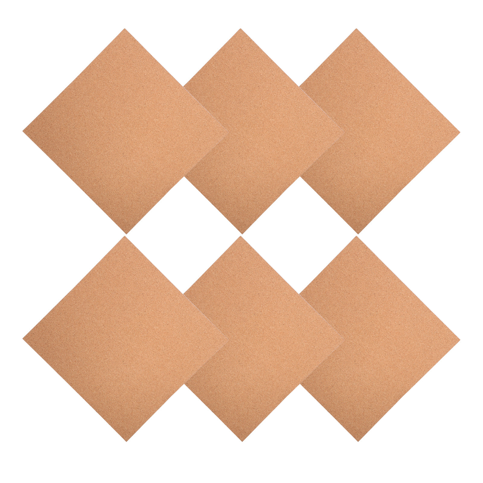 Bulletin Board Cork - 6 Rolls Self Adhesive Cork Board
