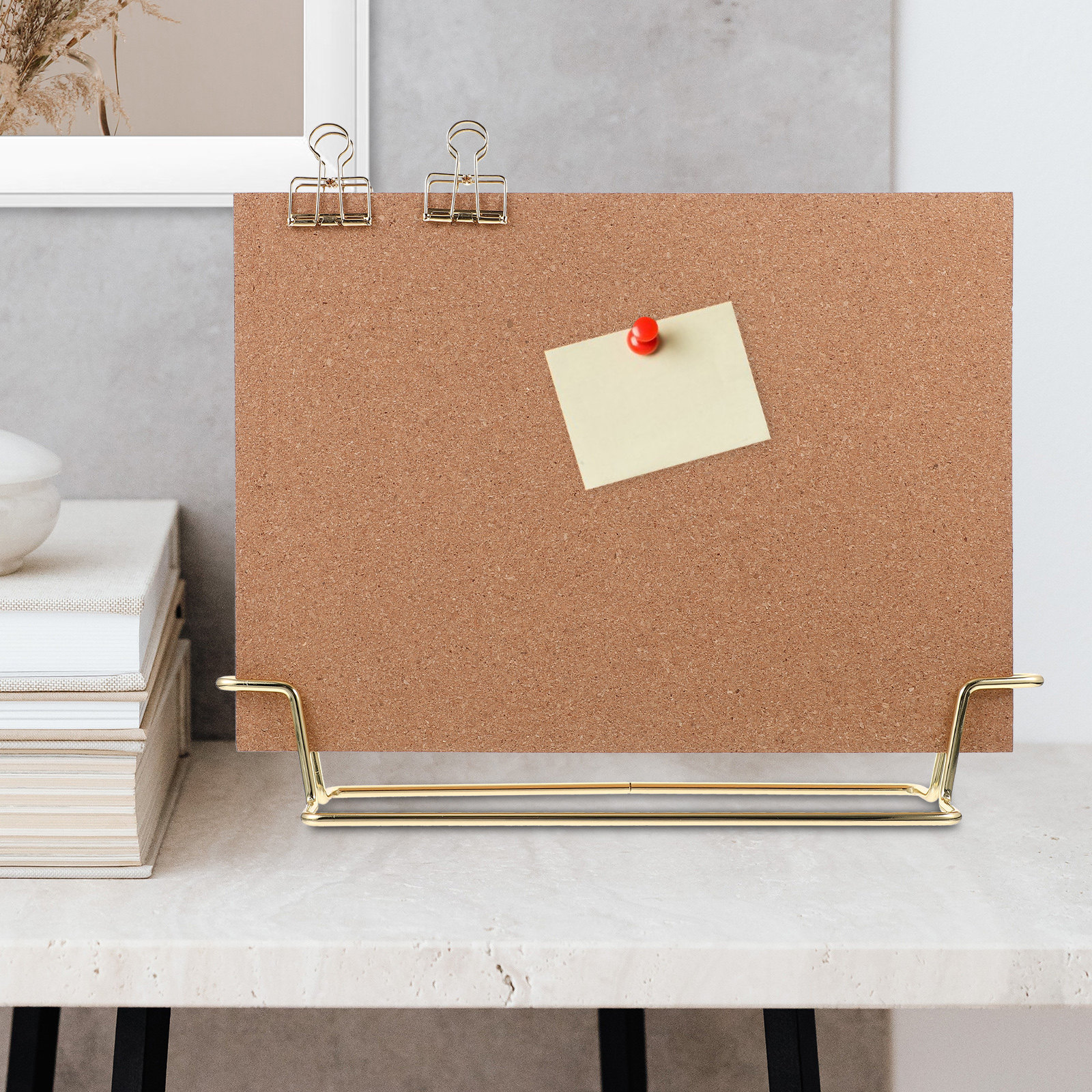 Bulletin Board Cork - 1Set Premium Framed Cork Board for