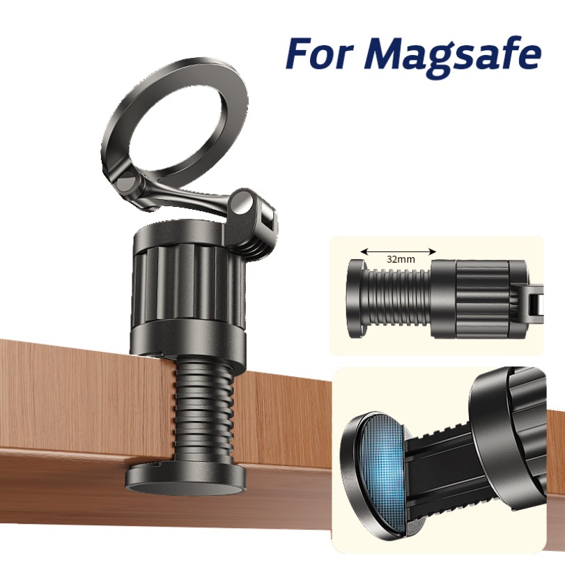 Office Furniture Ideas - 360° Rotation Desktop Magnetic Phone Holder