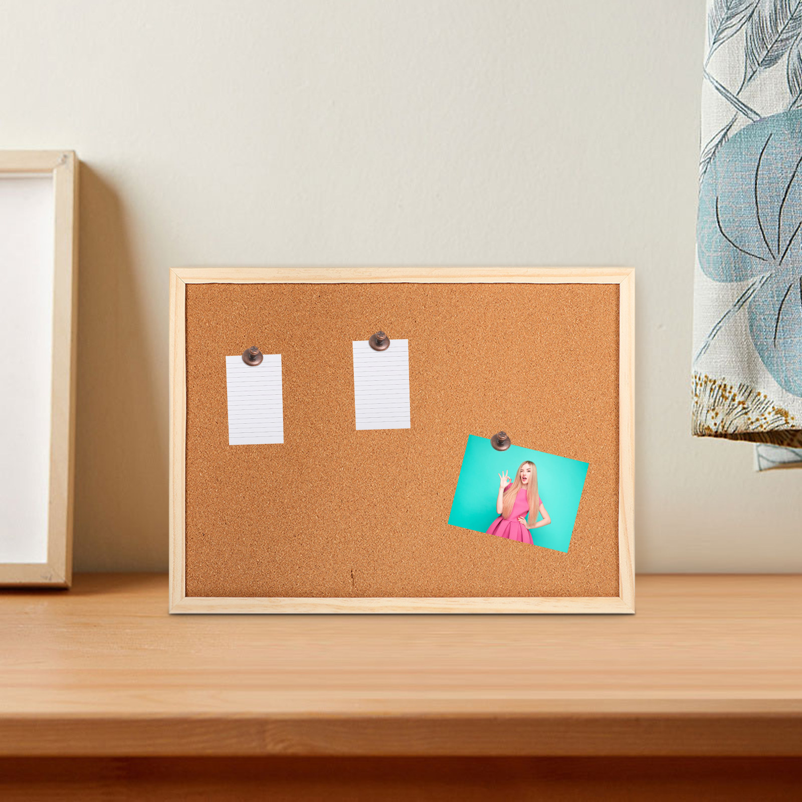 Bulletin Board Cork - 1Set Cork Board Small Office Message