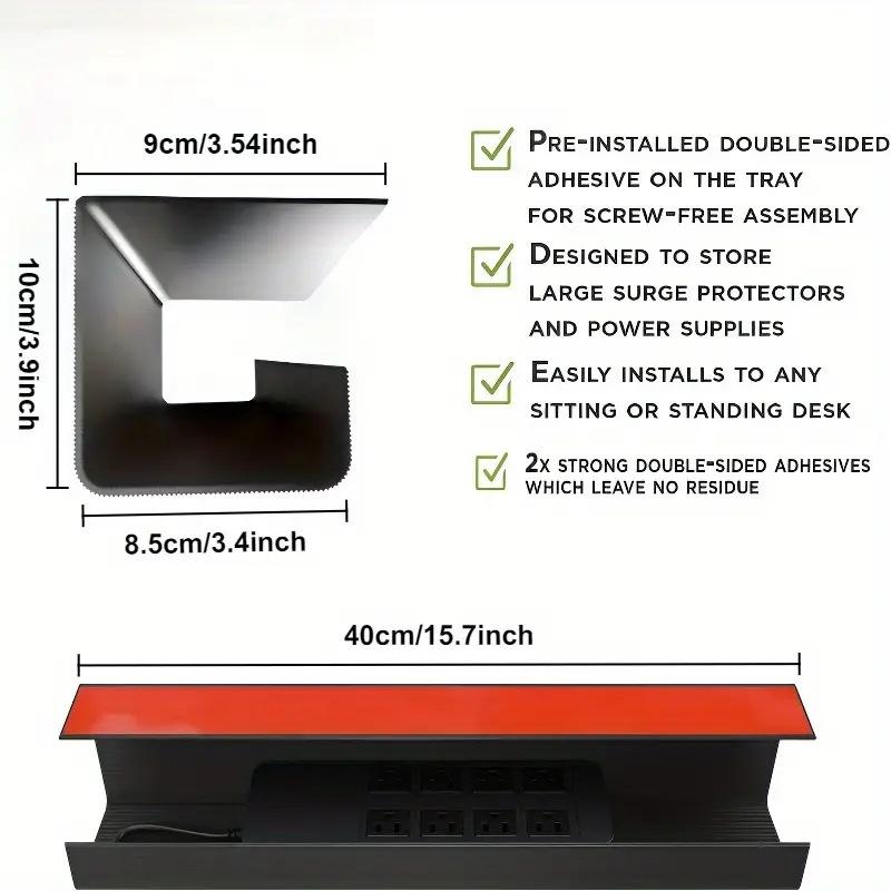1PC 40cm/15.75inch PVC Under T - Office Furniture Ideas 리뷰 및 가격