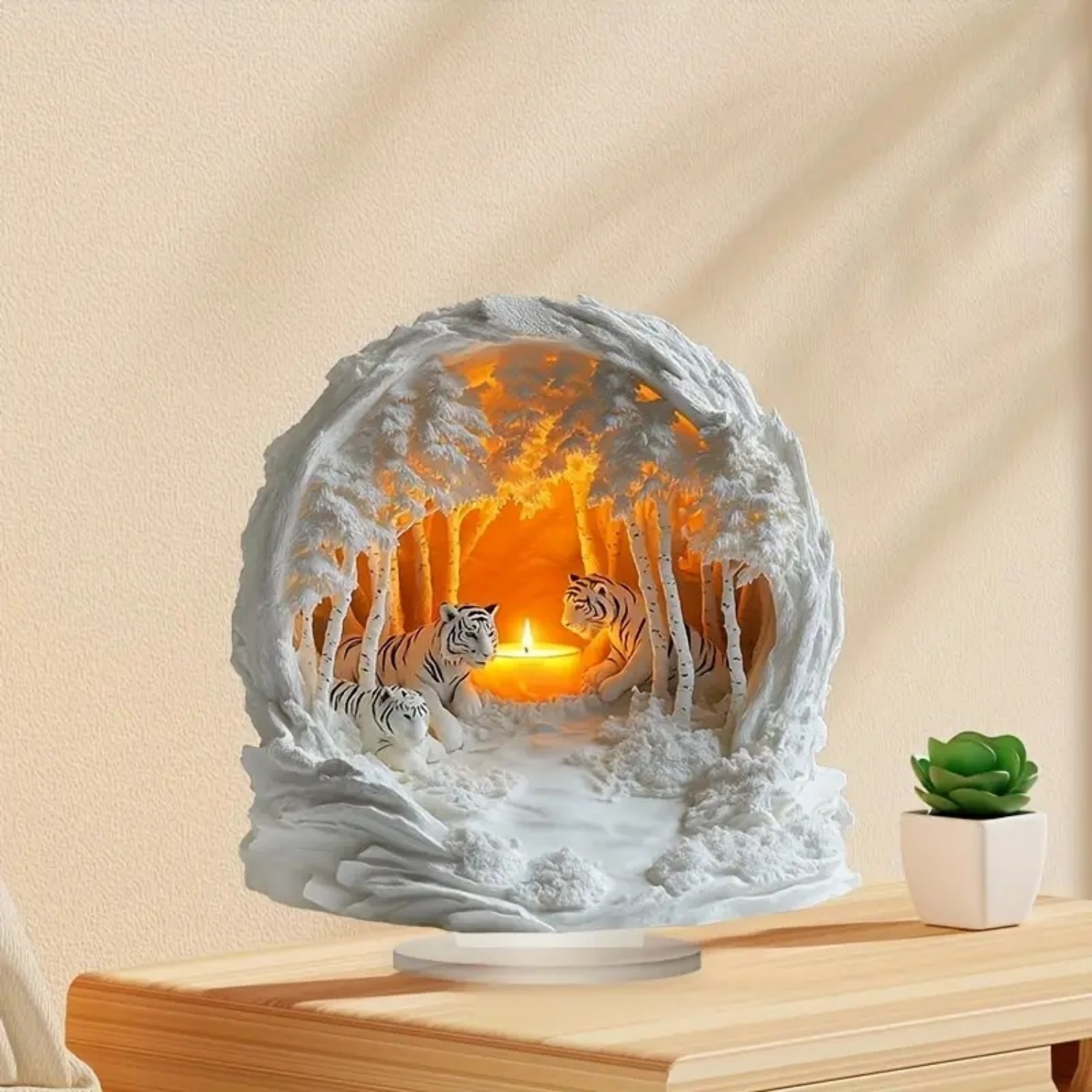 Two Tigers Statue,2D Flat Anim - Office Furniture Ideas 리뷰 및 가격