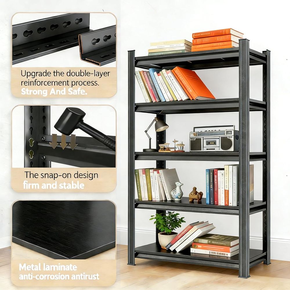 Book Shel 5-Tier Adjustable In - Bookshelf 5 Tier 리뷰 및 가격