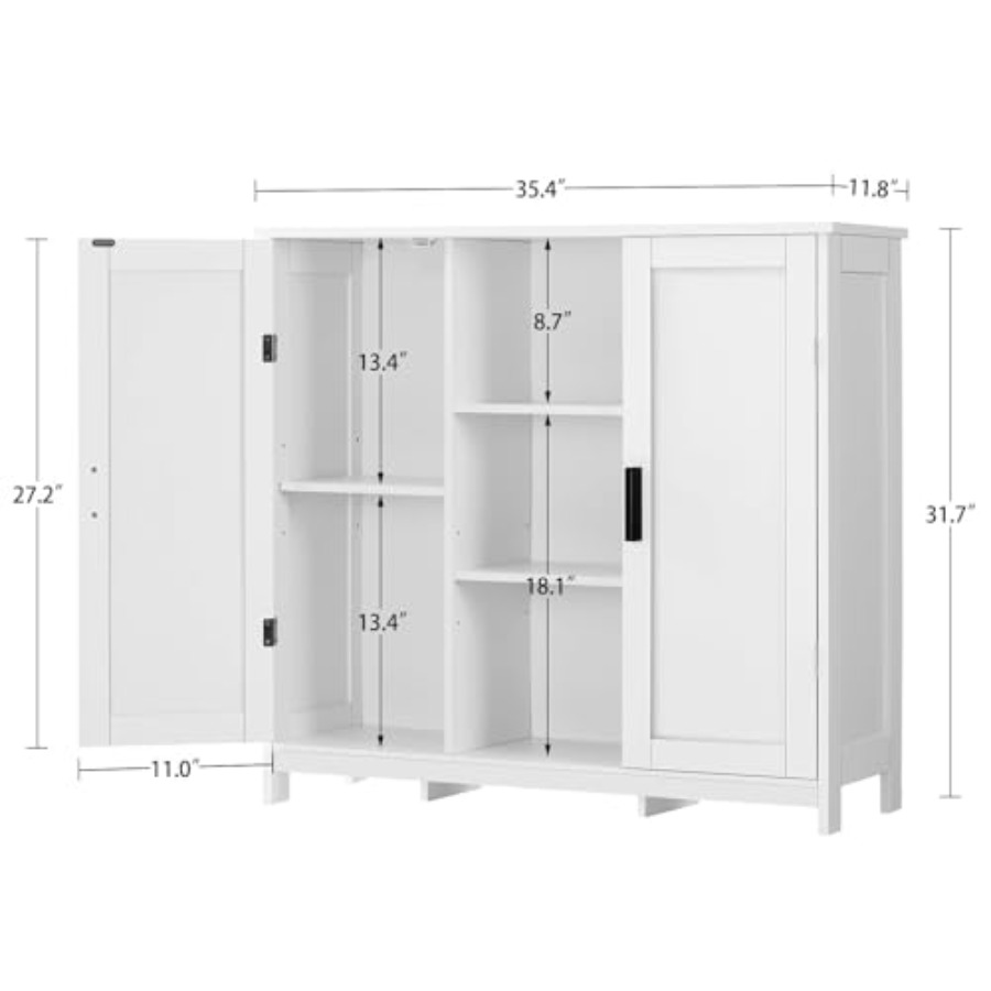 Storage Cabinet with 2 Doors a - Credenza Office Storage 리뷰 및 가격