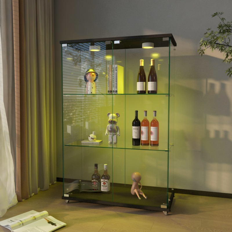 5 Tier Glass Display Cabinet w - Bookshelf 5 Tier 리뷰 및 가격
