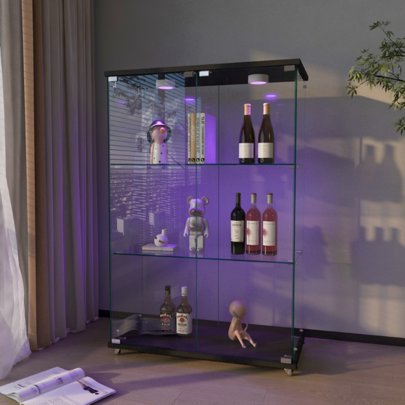 5 Tier Glass Display Cabinet w - Bookshelf 5 Tier 리뷰 및 가격