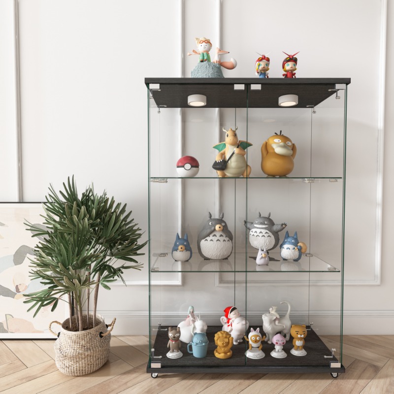5 Tier Glass Display Cabinet w - Bookshelf 5 Tier 리뷰 및 가격
