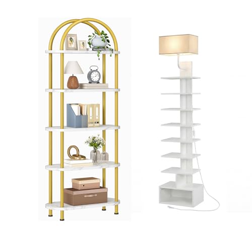 5 Tier Floor Standing Bookshel - Bookshelf 5 Tier 리뷰 및 가격