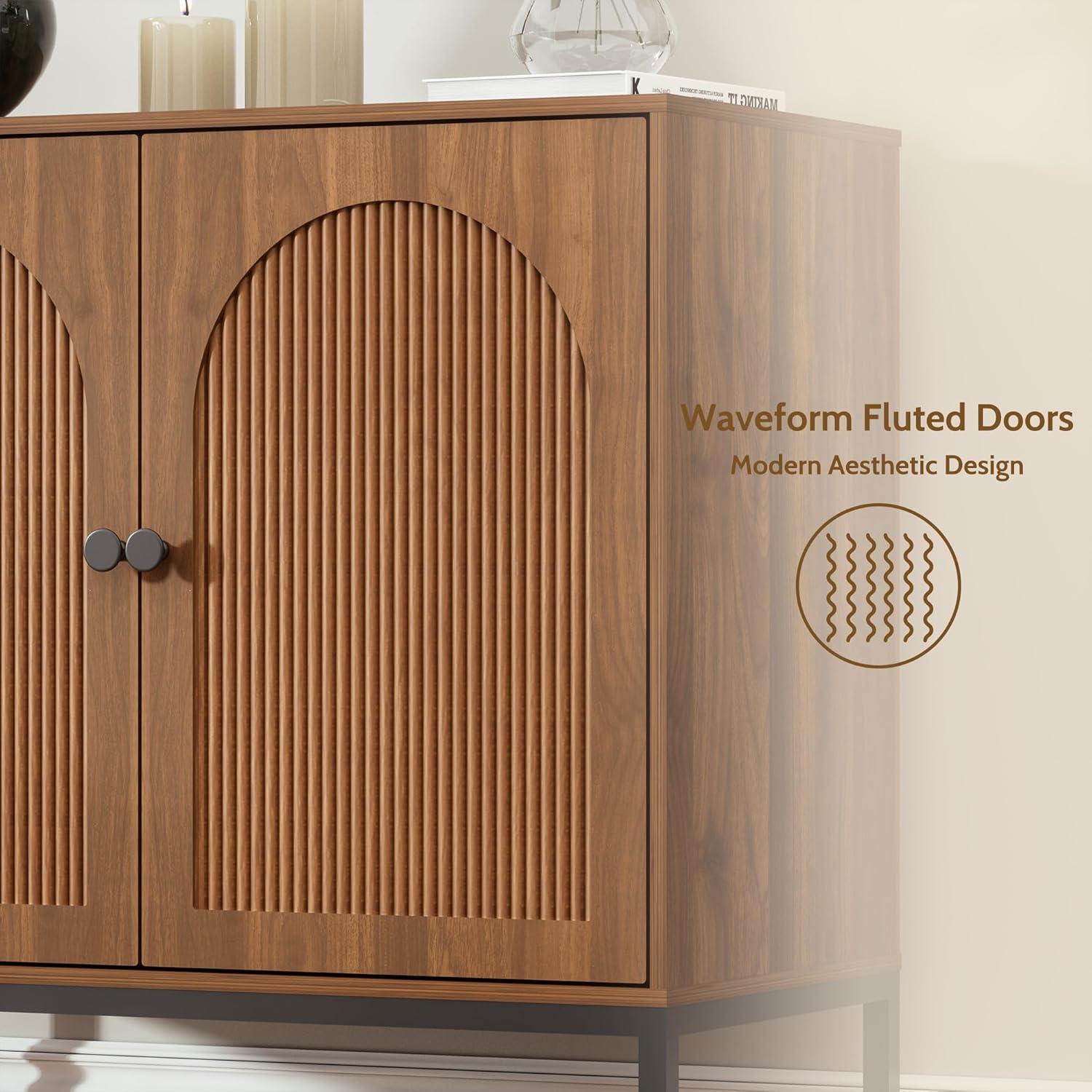 Extra Wide Walnut Sideboard Ca - Credenza Office Storage 리뷰 및 가격