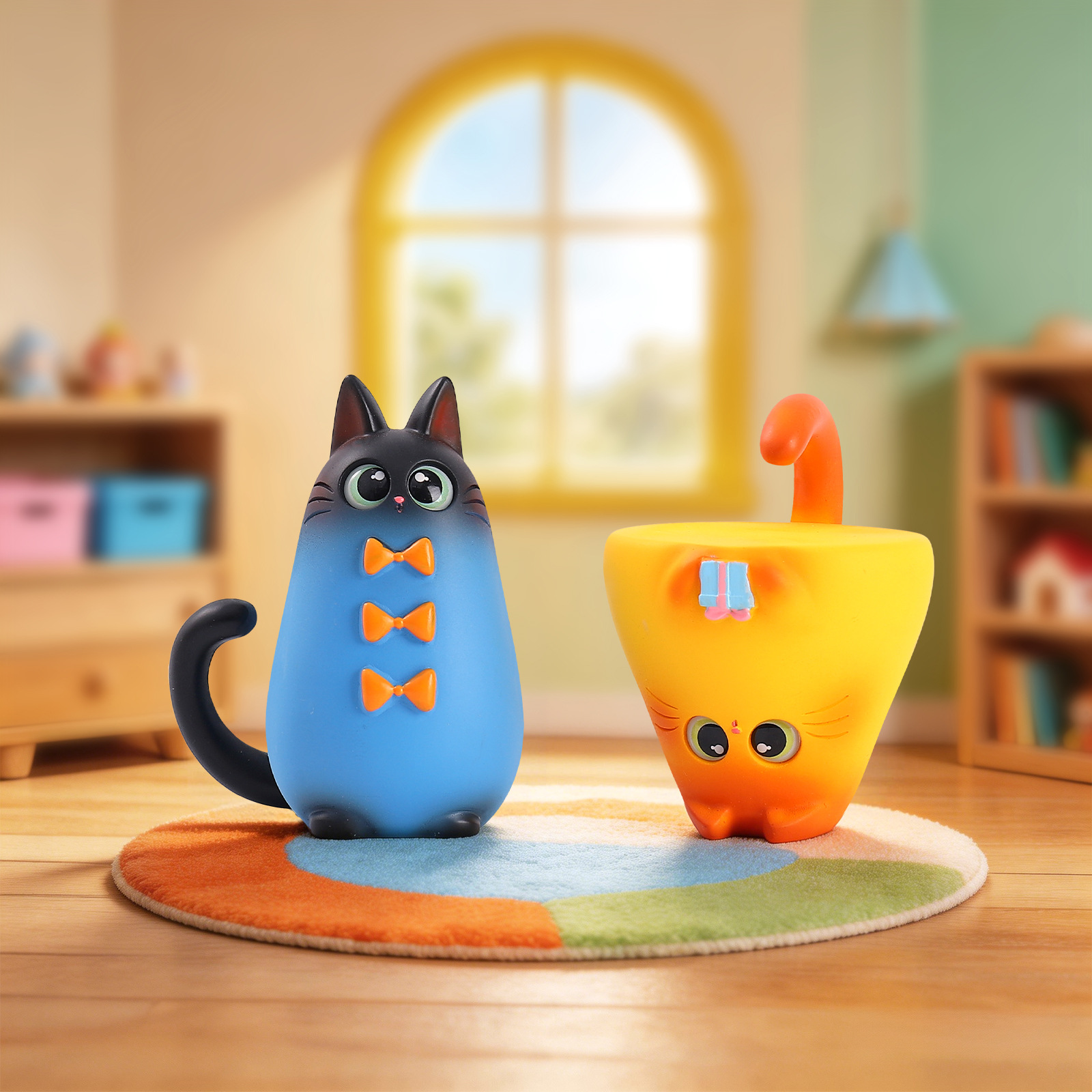 Blind Box Cat Figurine Resin C - Office Furniture Ideas 리뷰 및 가격