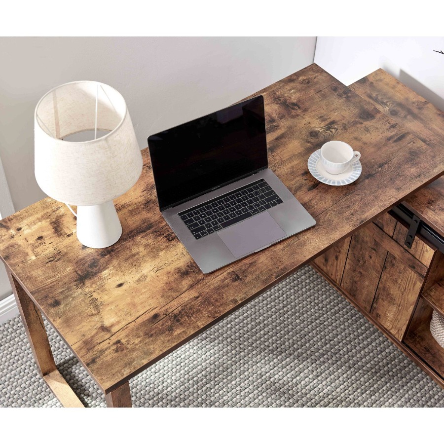 Desk L-shaped Workstation Home - Credenza Office Storage 리뷰 및 가격