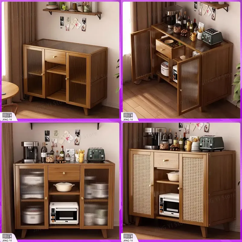 Wooden Kitchen Cabinet Buffet  - Credenza Office Storage 리뷰 및 가격