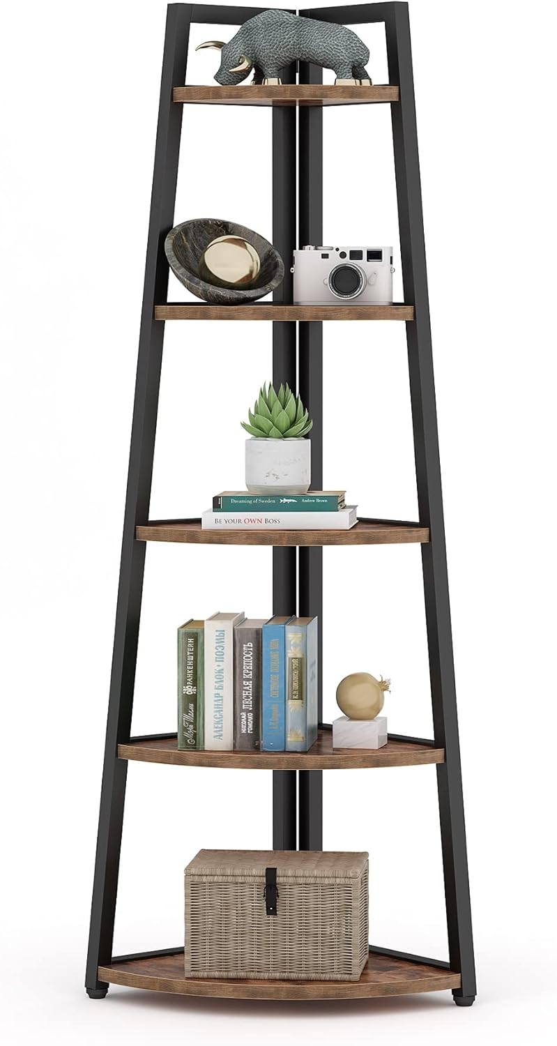 5-Tier Tall Corner Shelf for S - Bookshelf 5 Tier 리뷰 및 가격