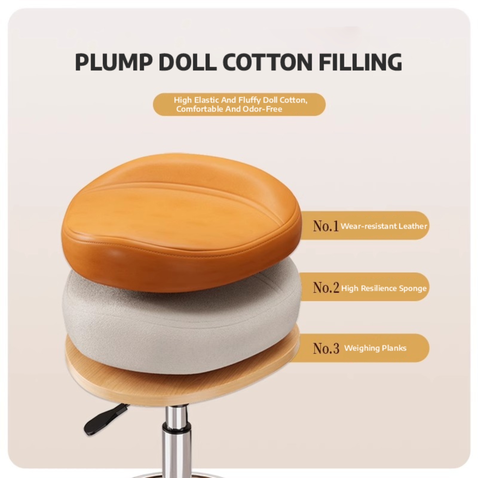 Saddle Stool Rolling Swivel SP - Office Furniture In China 리뷰 및 가격