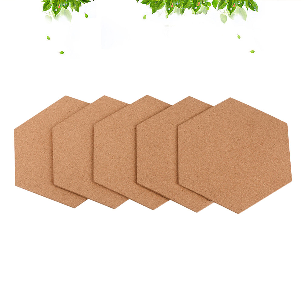 5pcs Hexagonal Cork Bulletin B - Bulletin Board Cork 리뷰 및 가격