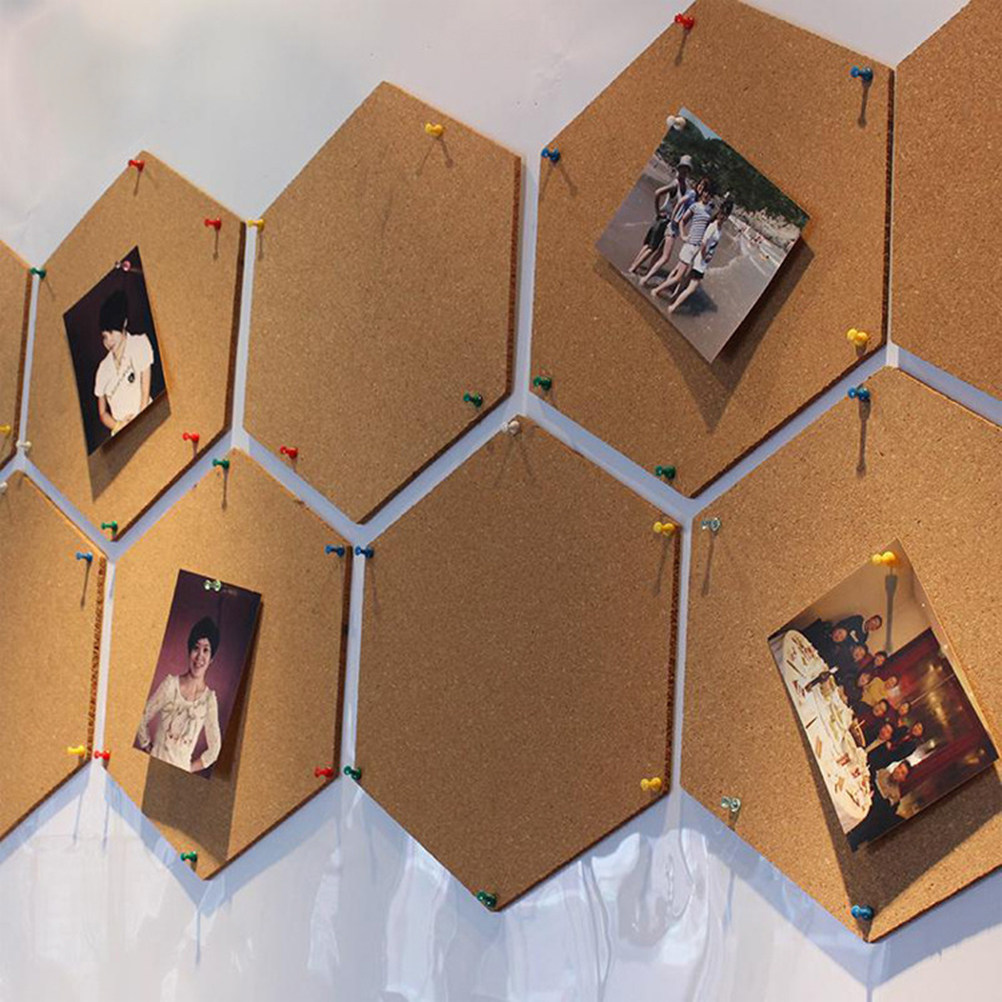 5pcs Hexagonal Cork Bulletin B - Bulletin Board Cork 리뷰 및 가격