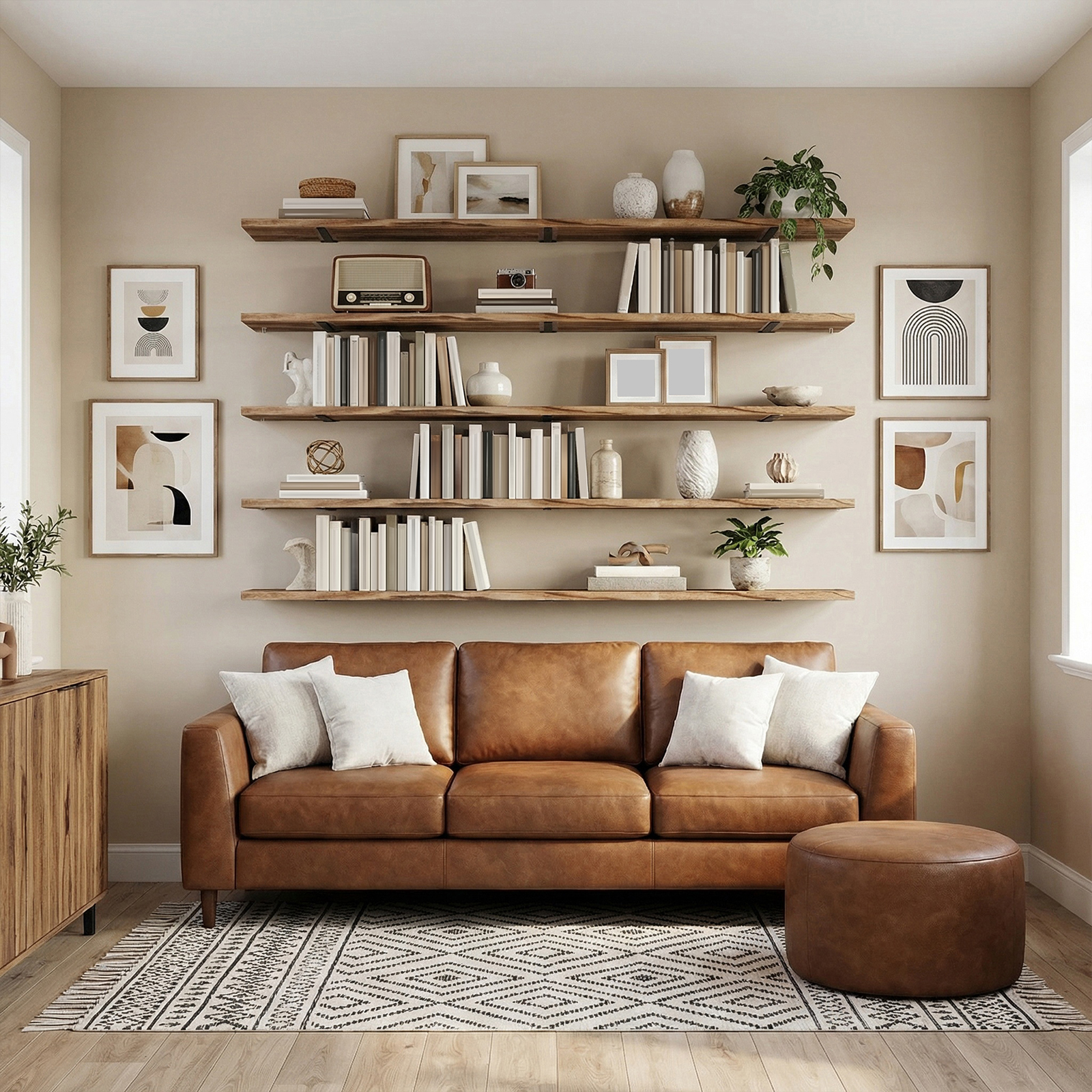 5-Tier Wall Mounted Bookshelf  - Bookshelf 5 Tier 리뷰 및 가격
