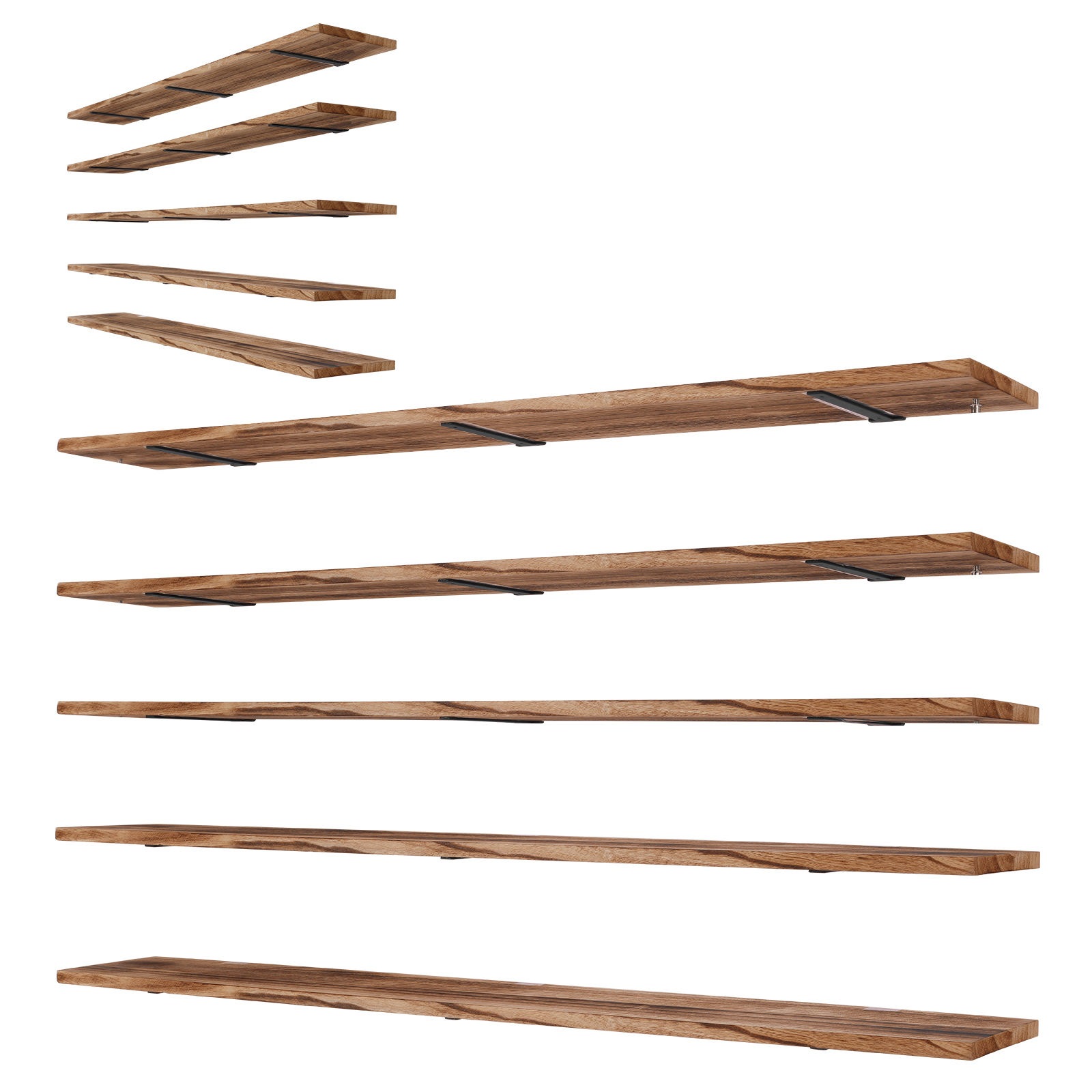 5-Tier Wall Mounted Bookshelf  - Bookshelf 5 Tier 리뷰 및 가격