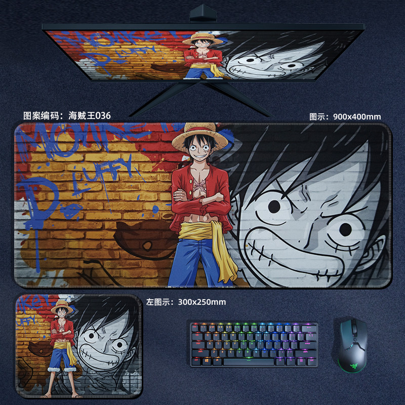 Anime ONE PIECE Leather Mouse  - Office Furniture Ideas 리뷰 및 가격